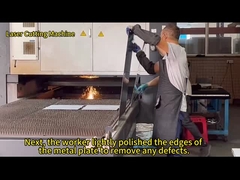 Maszyna do cięcia laserowego płyty ze stali nierdzewnej 1500W do ręcznie wykonanej maszyny do zlewów kuchennych