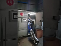 linia produkcji pierścieni ze stali ze szklaną pokrywą