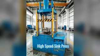 High Speed Hydraulic Press for Stainless Steel Sinks