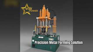 Przemysłowa precyzyjna prasa hydrauliczna do formowania metalu