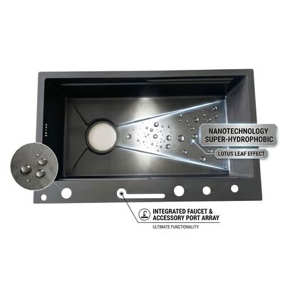 Dobra cena 33 Inch Undermount Double Bowl Kitchen Sink 50/50 SUS304 18 Gauge with Bottom Grids w Internecie