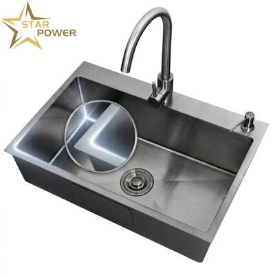 Dobra cena 20 Inch Drop-In Single Bowl Bar Kitchen Sink SUS304 20 Gauge with Basket Strainer w Internecie