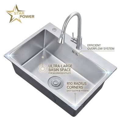Dobra cena 16 Inch Round Undermount Bar Sink SUS304 18 Gauge Stainless Steel with Basket Strainer w Internecie