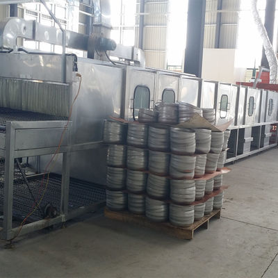 Przemysłowa maszyna do czyszczenia pralek Elektryczny zakład produkcyjny, aluminiowa linia produkcyjna naczyń kuchennych Dostarczona PLC