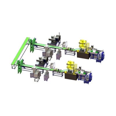 Automatyczna maszyna z ramieniem robota do produkcji garnków