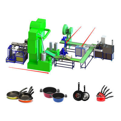 Dobra cena Nieprzywierająca maszyna do produkcji garnków ze stali nierdzewnej Hydrauliczne automatyczne wykrawanie Cnc w Internecie