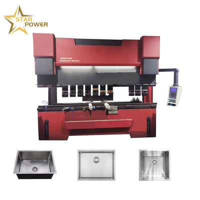 Maszyna do obróbki płyt metalowych CNC, zlew do kuchni, urządzenie hamulcowe, hydrauliczny elektryczny bender