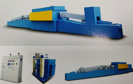 Ciągły jasny pieczar do grzewki materiałów metalowych z urządzeniem ochronnym w atmosferze