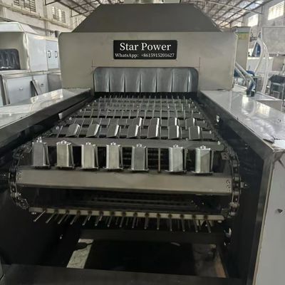 Technologia ultradźwiękowa Sprzęt czyszczący i suszący Linia produkcyjna Przenośnik pasa przenośnego Prędkość regulowana