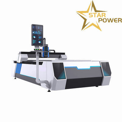 Maksymalna prędkość pozycjonowania 100 m/min. Maszyna do cięcia laserowego metalu przeznaczona do ręcznych zlewów