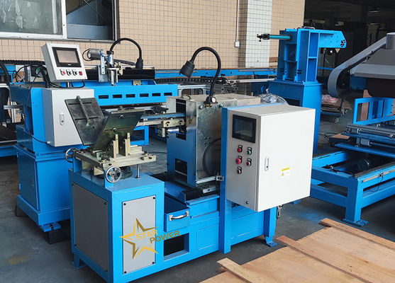 Automatyczna CNC pozioma szlifująca maszyna jest przeznaczona do wewnętrznych szwów pionowych i zaokrąglonych kątów szlifujących, cienkie i gładkie