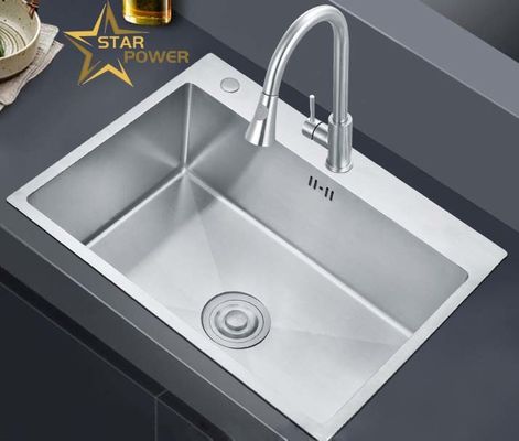Specyfikacje: specjalnie zaprojektowany zlew z stali nierdzewnej 304