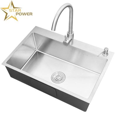 Stainless Steel Sink 304 Wysokiej jakości ręcznie wykonany zlew