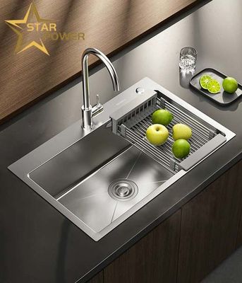 Stainless Steel Sink 304 Wysokiej jakości ręcznie wykonany zlew