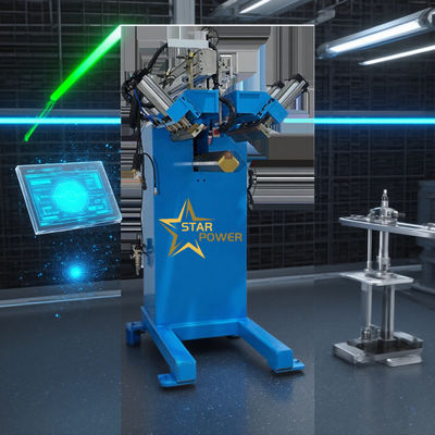 220V 500W spawacz pionowy CNC z ciśnieniem powietrza 0,1-1,2MPa do spawania zaokrąglonego w czterech narożnikach