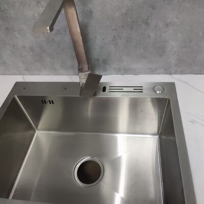 Dobra cena Odporny na ciepło 316L z stali nierdzewnej głęboki zlew z głębokością miski 250-300 mm i grubością panelu 1,2-1,5 mm w Internecie