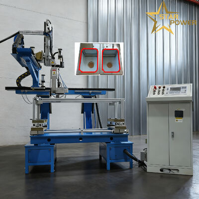 Maszyna do spawania zlewów ze stali nierdzewnej sterowana CNC z zaciskiem pneumatycznym i napięciem 220V do ręcznych paneli zlewów