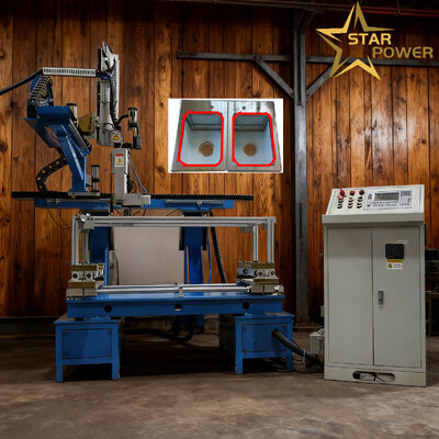 Wysokiej wydajności CNC Automatyczna płaska czterostronna spawarka z 4-osiowym połączeniem synchronicznym i precyzyjnym sterowaniem fuzją dla płyt 0,8-4,0 mm