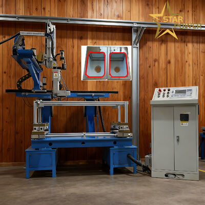 Maszyna spawalnicza CNC o wysokiej wydajności z jednym kliknięciem i precyzyjnym spawaniem do formowania metalu