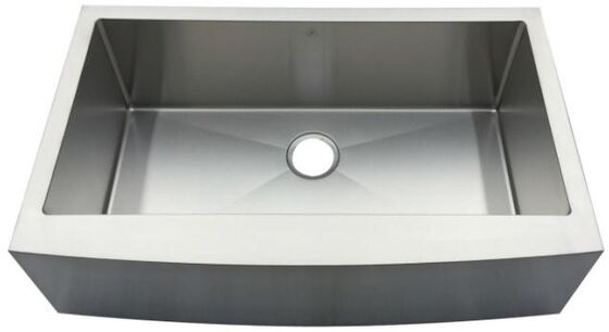 Handmade Brushed 304 Stainless Steel Undermount Kitchen Sink with Deep Single Basin and Sound-Dampening Pads