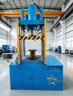 Czterokolumnowa hydrauliczna prasa do głębokiego tłoczenia zlewozmywaków ze stali nierdzewnej