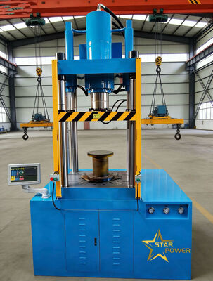 Czterokolumnowa hydrauliczna prasa do głębokiego tłoczenia zlewozmywaków ze stali nierdzewnej