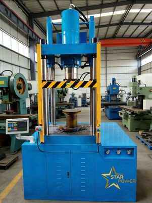 Czterokolumnowa hydrauliczna prasa do głębokiego tłoczenia zlewozmywaków ze stali nierdzewnej